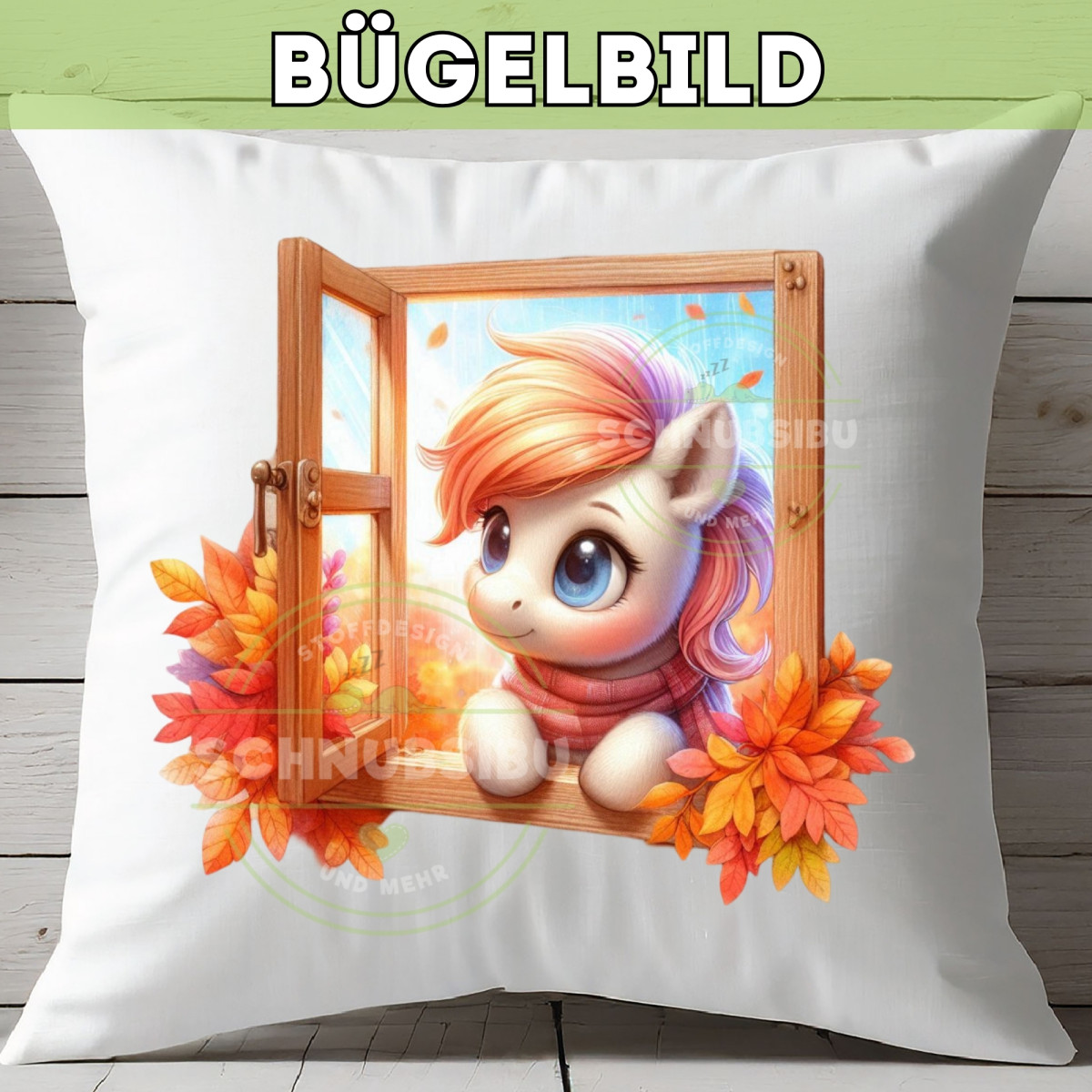 Bügelbild Halloween/Herbst VB
